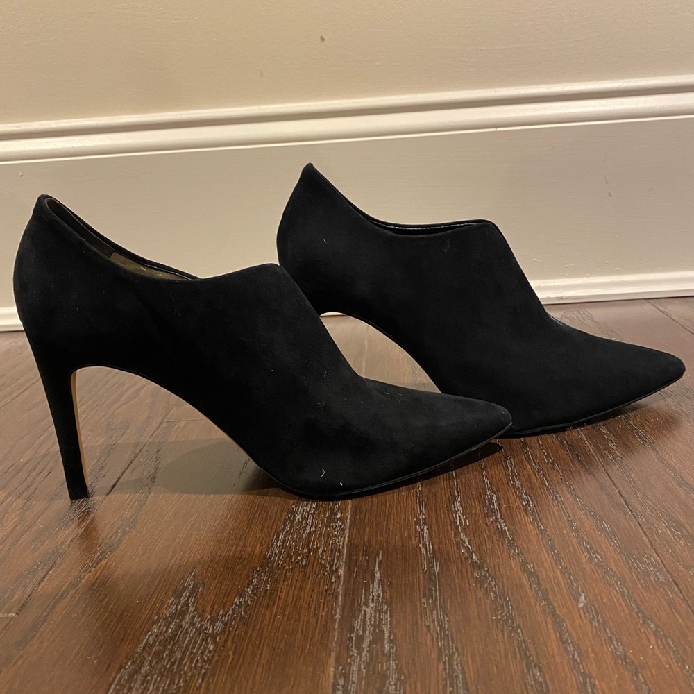 Velvet Booties - Vince Camuto - Never Worn